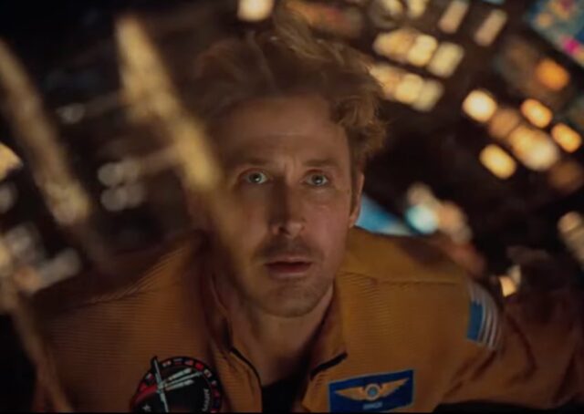 《挽救计划》电影终极预告片概念图，展示AI与星际探索元素